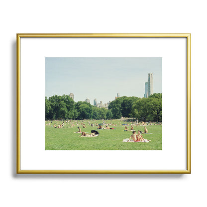 Summer in Central Park New York City | 35mm Film Photography Framed Art Print Gallery Image 89