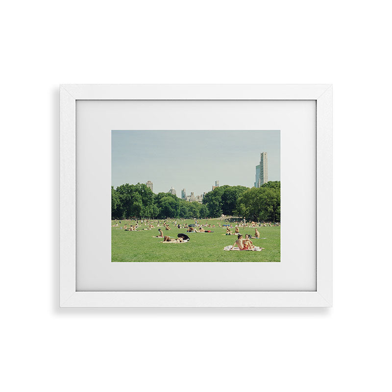 Summer in Central Park New York City | 35mm Film Photography Framed Art Print Gallery Image 53