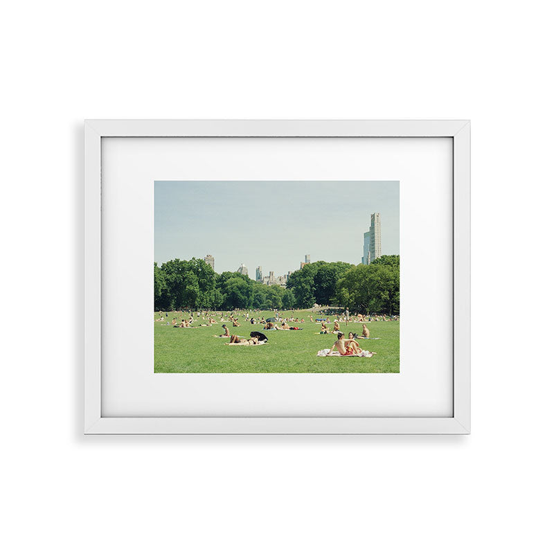 Summer in Central Park New York City | 35mm Film Photography Framed Art Print Gallery Image 25