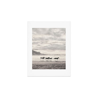 Horses on the Beach Art Print Gallery Image 3