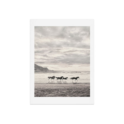 Horses on the Beach Art Print Gallery Image 7