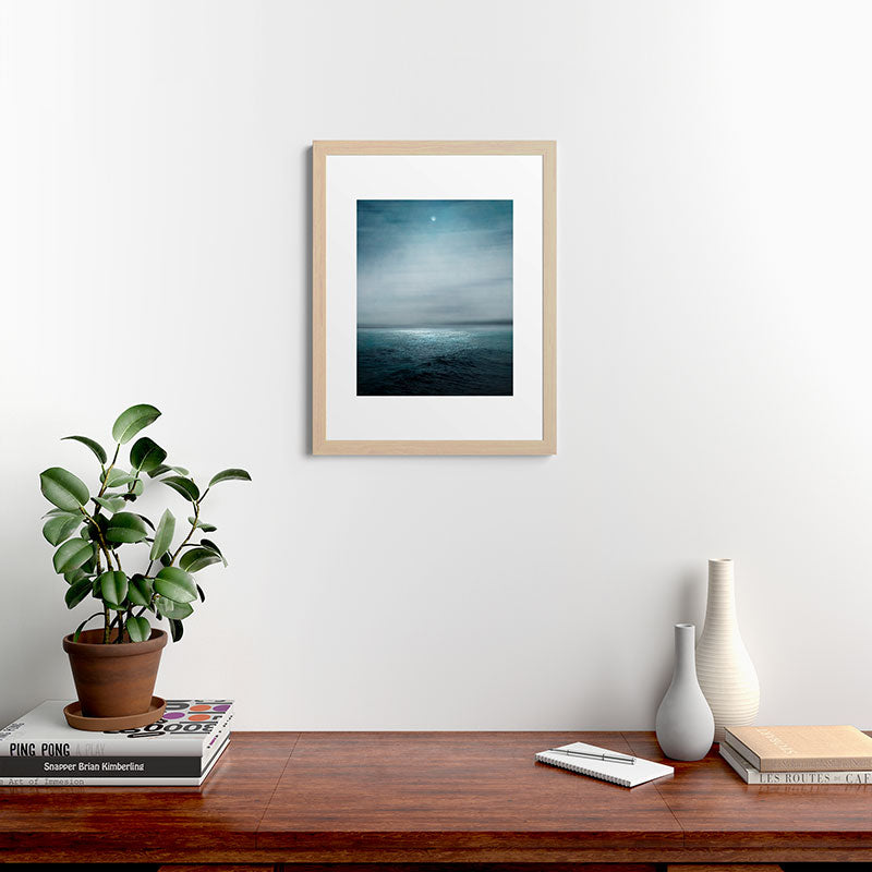 Sea Under Moonlight Framed Art Print Gallery Image 47