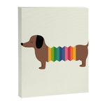 Rainbow Dooooog Canvas Print Gallery Image 1