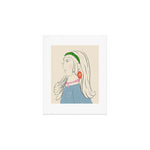 Girl with the Red Earring Art Print Gallery Image 1