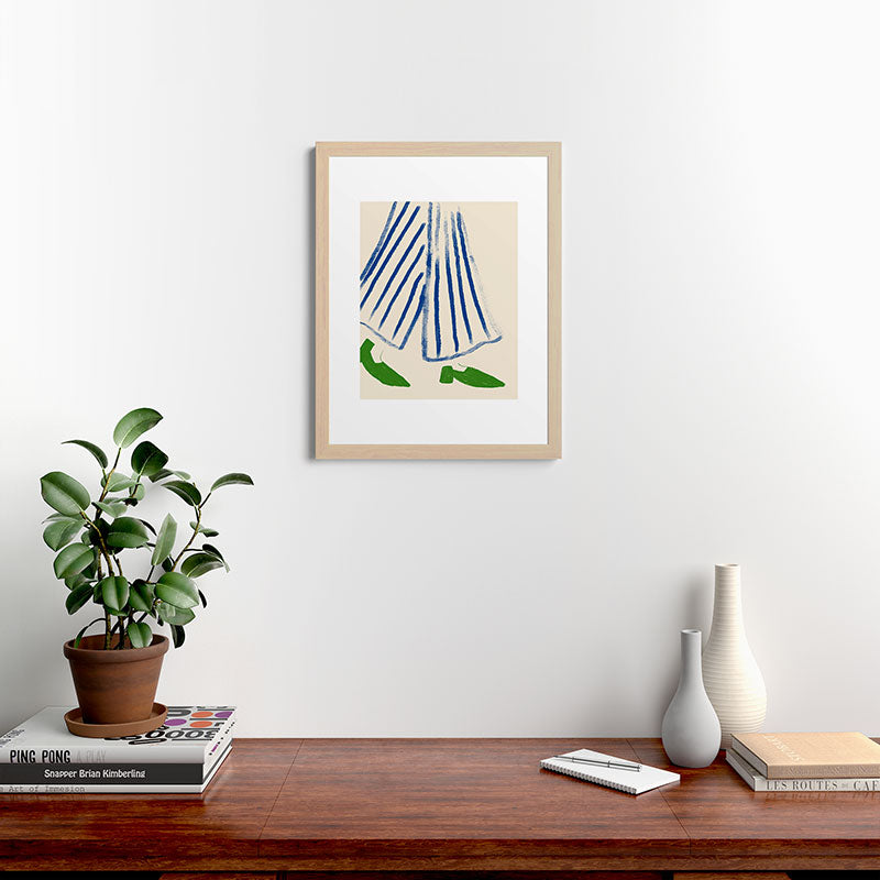 Green Shoes Framed Art Print Gallery Image 47
