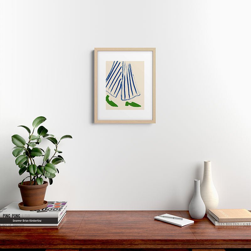 Green Shoes Framed Art Print Gallery Image 18