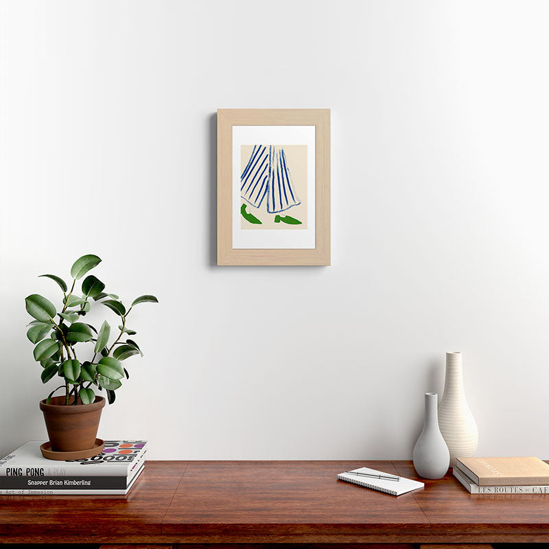 Green Shoes Framed Art Print Gallery Image 45