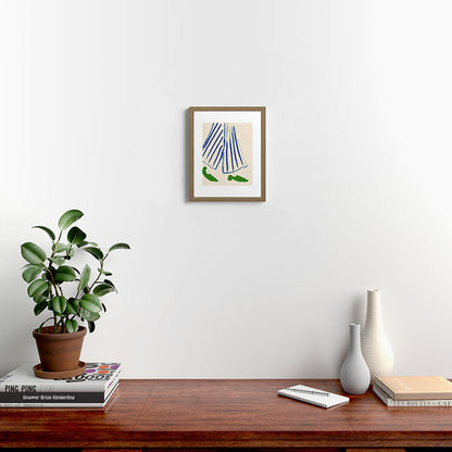 Green Shoes Framed Art Print Gallery Image 9