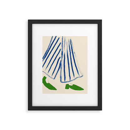 Green Shoes Framed Art Print Gallery Image 4