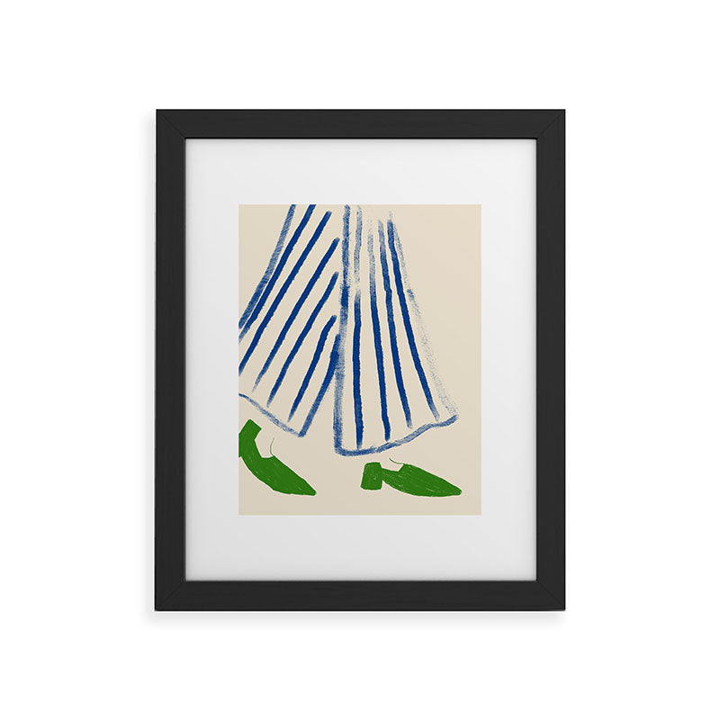 Green Shoes Framed Art Print Gallery Image 29
