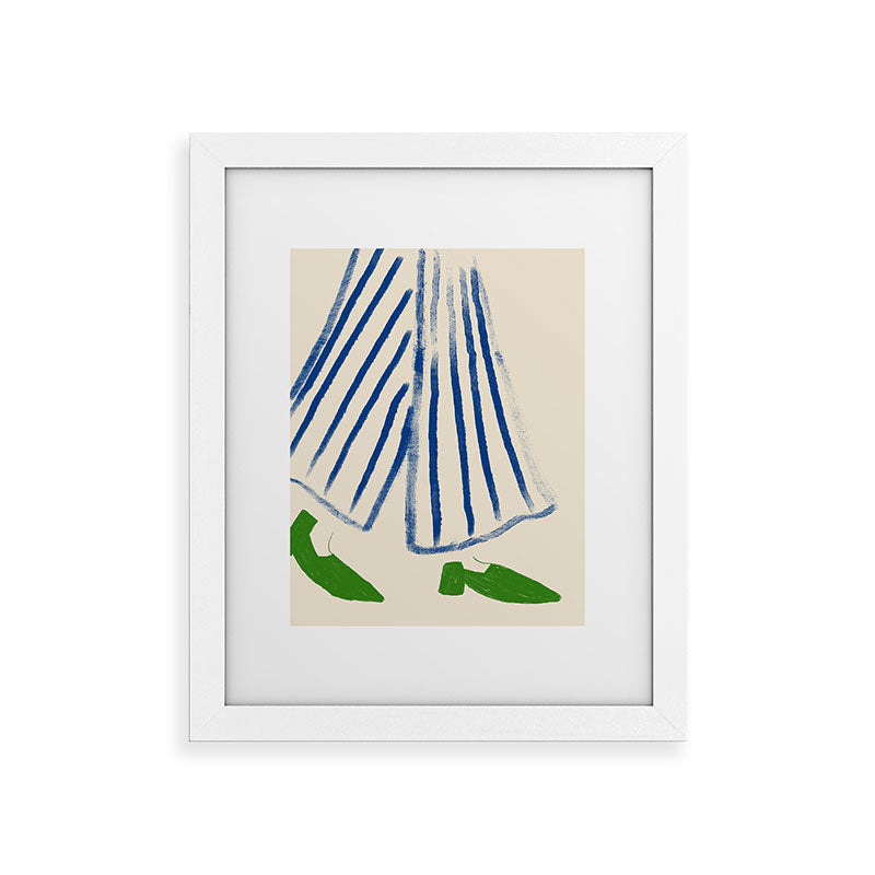 Green Shoes Framed Art Print Gallery Image 50