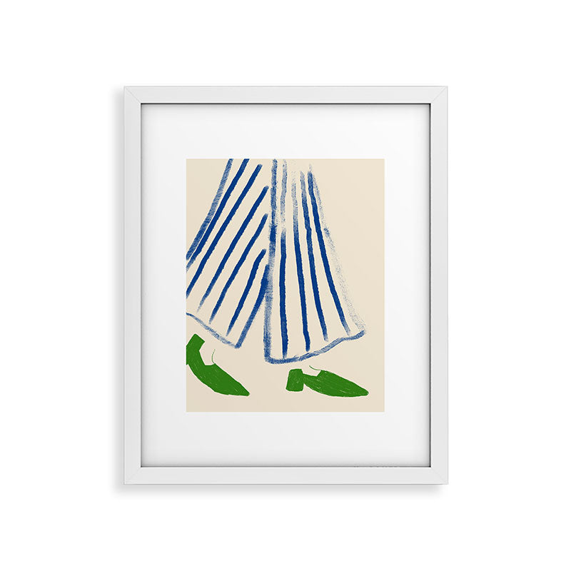 Green Shoes Framed Art Print Gallery Image 23