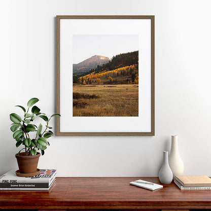 Mountain Valley Morning Light Framed Art Print Gallery Image 42