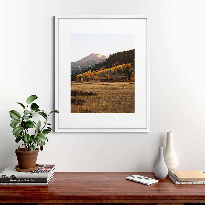 Mountain Valley Morning Light Framed Art Print Gallery Image 56