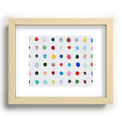 Infinite Polka Daubs Framed Art Print Gallery Image 96
