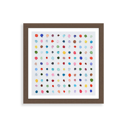 Infinite Polka Daubs Framed Art Print Gallery Image 60