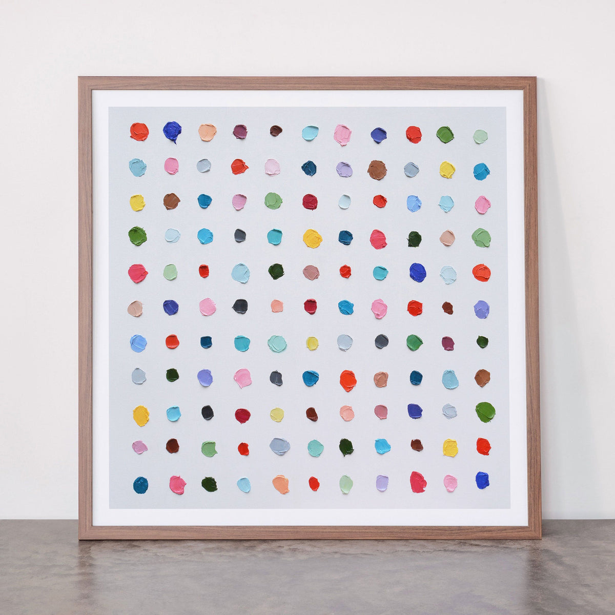 Infinite Polka Daubs Framed Art Print Gallery Image 66