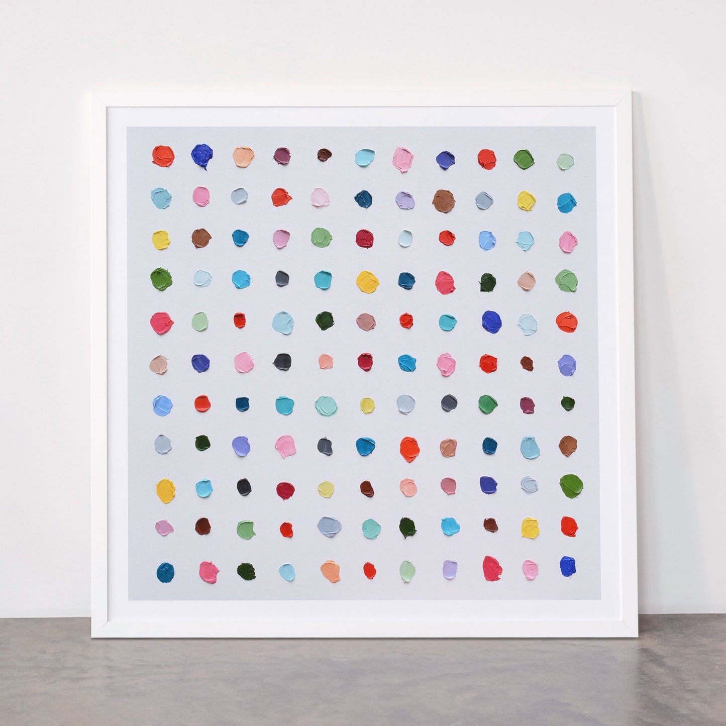 Infinite Polka Daubs Framed Art Print Gallery Image 87