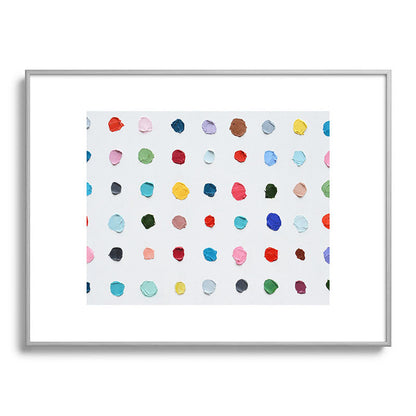 Infinite Polka Daubs Framed Art Print Gallery Image 134