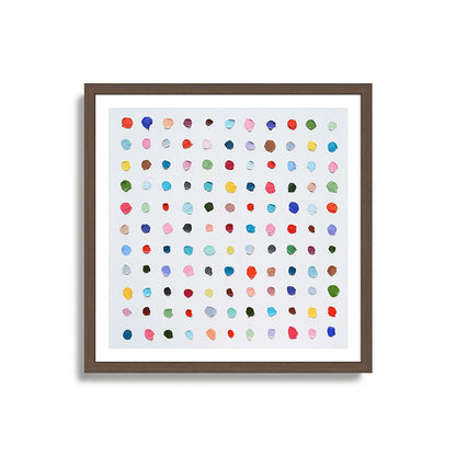 Infinite Polka Daubs Framed Art Print Gallery Image 17