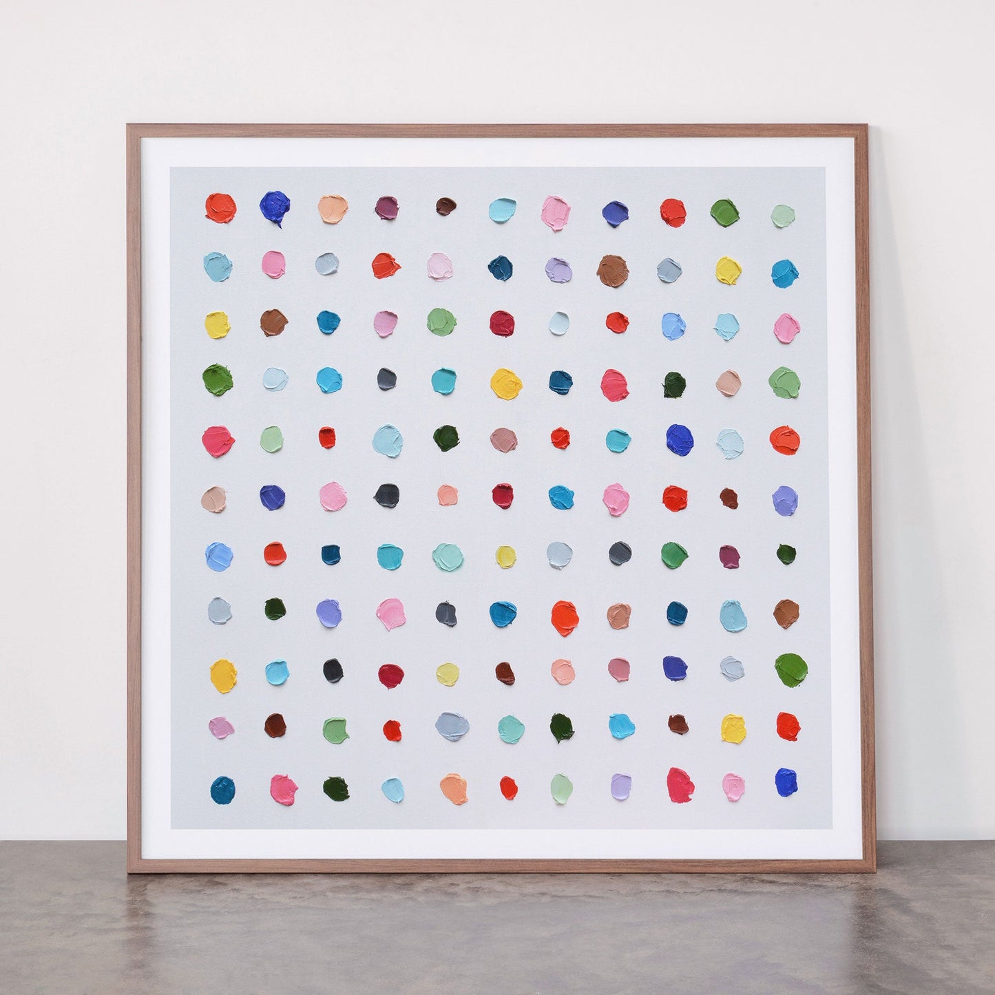 Infinite Polka Daubs Framed Art Print Gallery Image 21