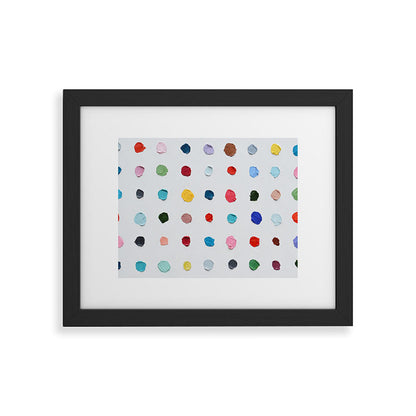 Infinite Polka Daubs Framed Art Print Gallery Image 41