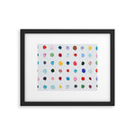 Infinite Polka Daubs Framed Art Print Gallery Image 1