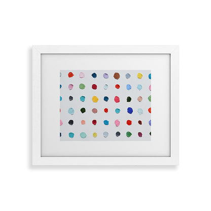 Infinite Polka Daubs Framed Art Print Gallery Image 73