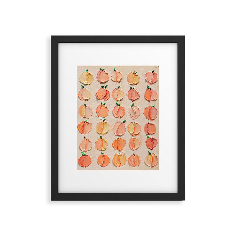 Peachy Keen Framed Art Print Gallery Image 5