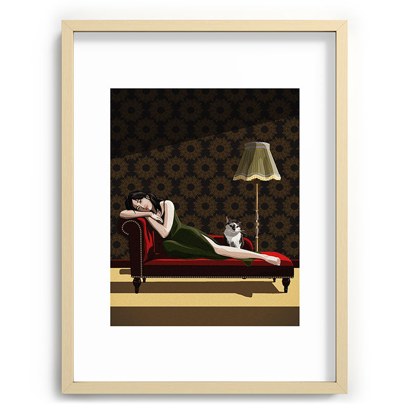 Sunbeam Daydream Framed Art Print Gallery Image 100
