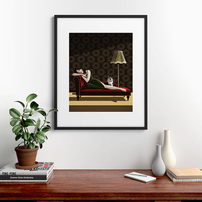 Sunbeam Daydream Framed Art Print Gallery Image 9