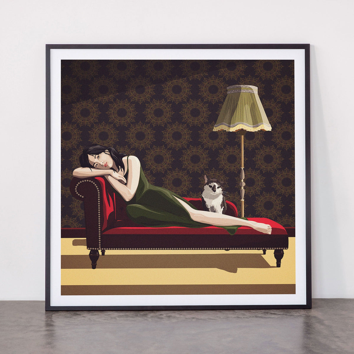 Sunbeam Daydream Framed Art Print Gallery Image 11