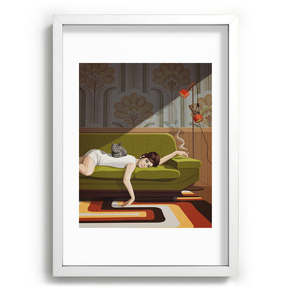 Waiting Game Framed Art Print Gallery Image 77