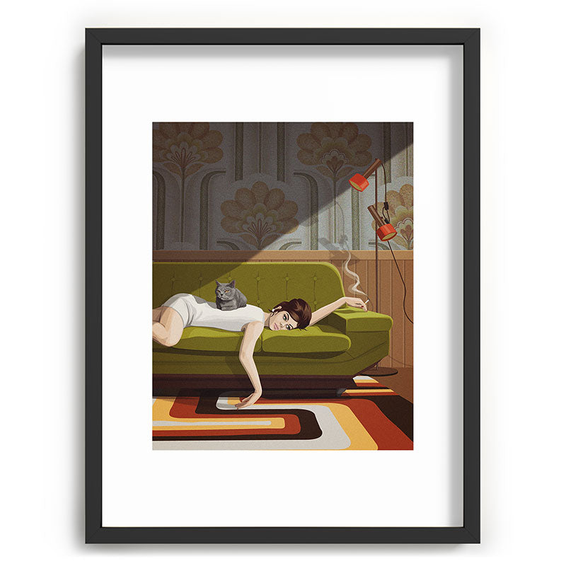 Waiting Game Framed Art Print Gallery Image 61