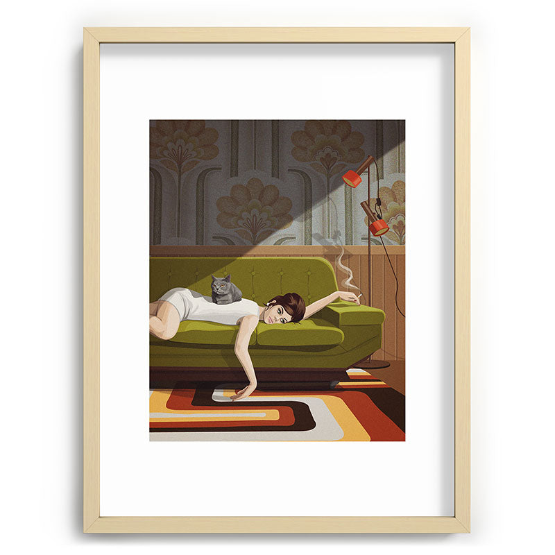 Waiting Game Framed Art Print Gallery Image 73