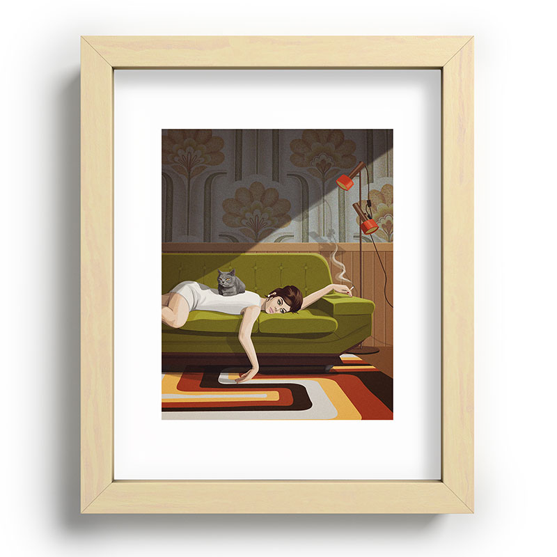 Waiting Game Framed Art Print Gallery Image 70