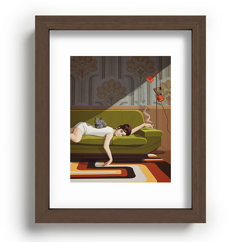 Waiting Game Framed Art Print Gallery Image 64
