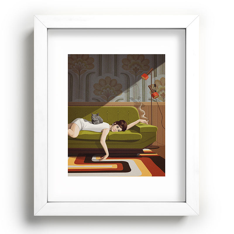 Waiting Game Framed Art Print Gallery Image 76