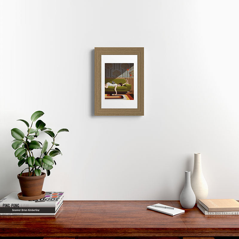 Waiting Game Framed Art Print Gallery Image 38