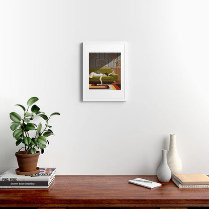 Waiting Game Framed Art Print Gallery Image 24