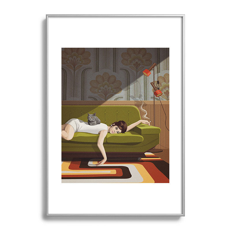 Waiting Game Framed Art Print Gallery Image 97