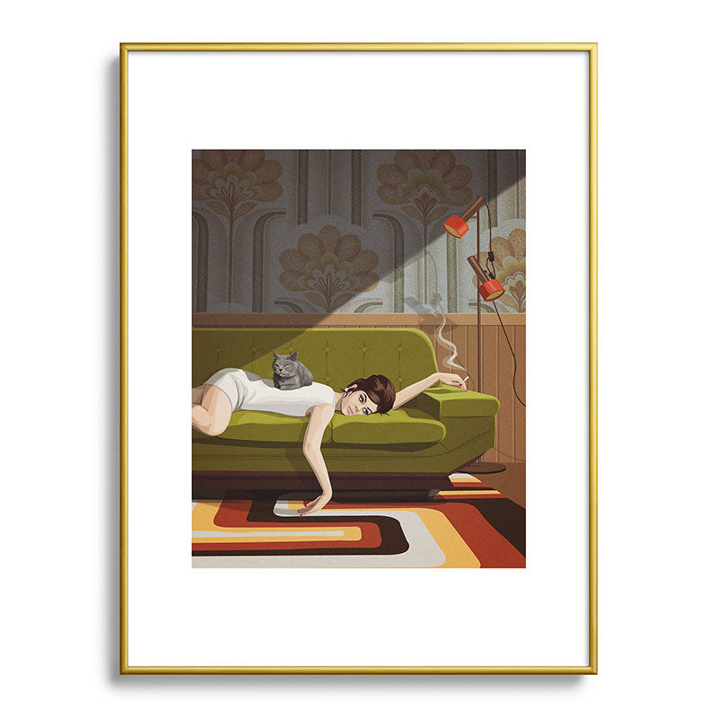 Waiting Game Framed Art Print Gallery Image 92