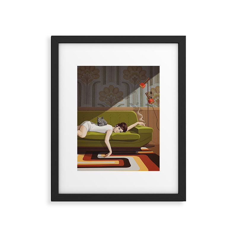 Waiting Game Framed Art Print Gallery Image 5