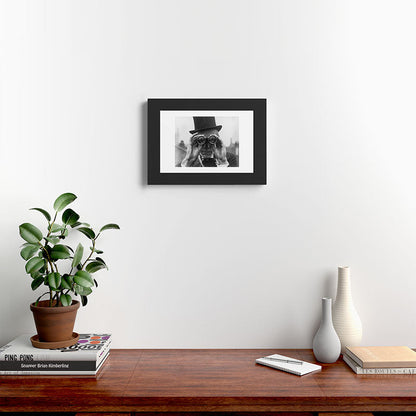 Derby Spectator watching ponies with opera glasses black and white photograph - photography - photographs Framed Art Print Gallery Image 42