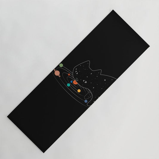 Cat Landscape 117: Catstronomy Yoga Mat Gallery Image 1