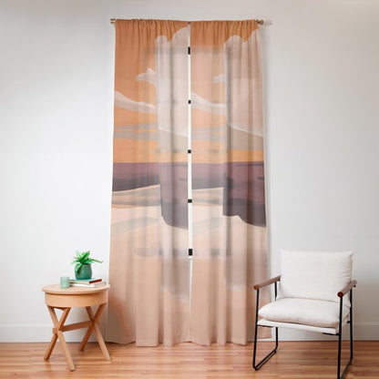 Abstract Art Landscape 70 Window Curtain Gallery Image 16