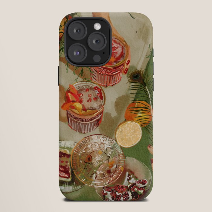 The magic of pomegranate cocktails iPhone Case Gallery Image 12