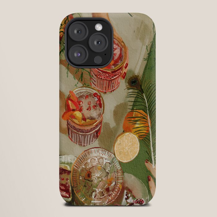 The magic of pomegranate cocktails iPhone Case Gallery Image 20
