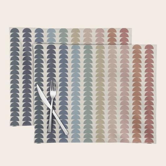 Maude Pattern- Vintage Multicolor Placemat Gallery Image 1