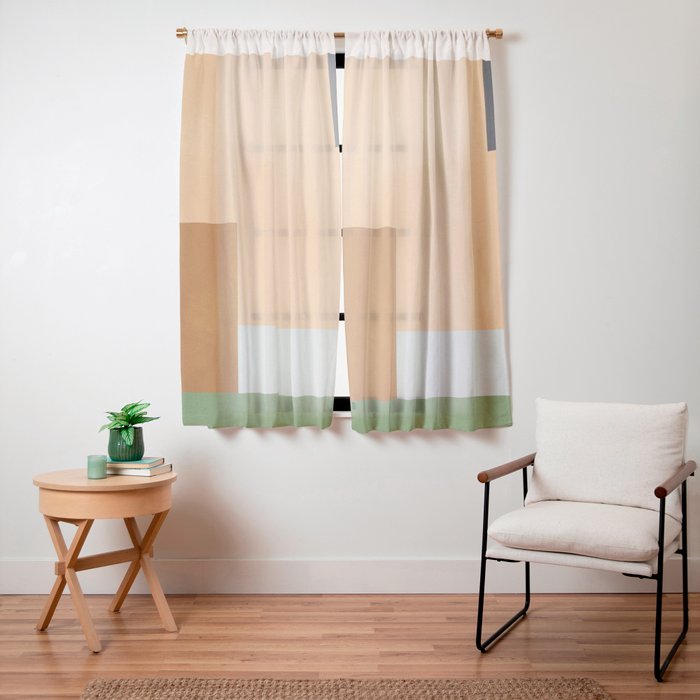 Geometric Abstract 114 Window Curtain Gallery Image 15